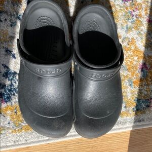 CROCS Kids Charcoal Slippers